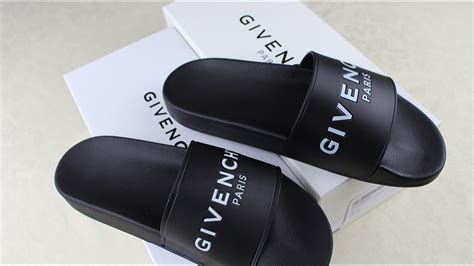 replica givenchy slides|false givenchy inscription.